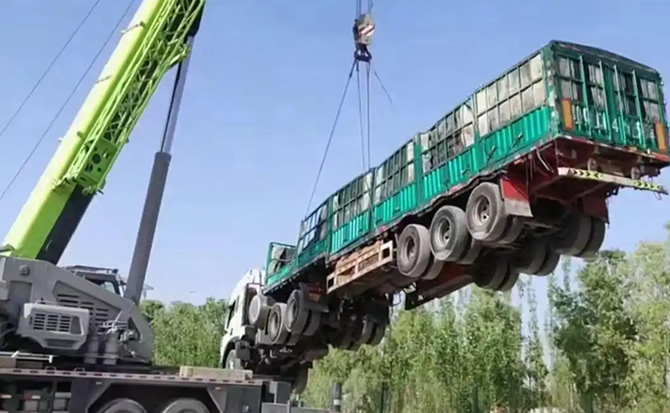 介休道路脱困救援案例